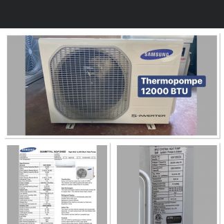 Samsung Thermopompe Murale Inverter 12000 BTU