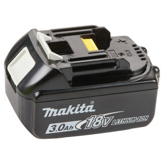 **New** Makita Bloc d’alimentation li-ion Makita 18 V 3Ah pour outil LXT, indicateur de charge à DEL, à glissière, charge rapide